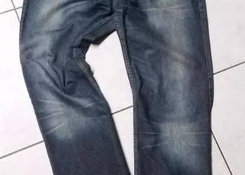 Tommy Hilfiger, dżinsy, szaro popielate, granatowe, spodnie, używany na sprzedaż  Kielce