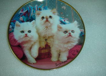 Talerz kolekcjonerski Franklin Mint Koty na sprzedaż  Nowy Sącz