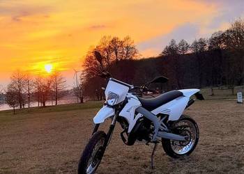 Gilera RCR/Derbi senda 50 | Supermoto | Po serwisie | Zarejestrowana, używany na sprzedaż  Więcbork