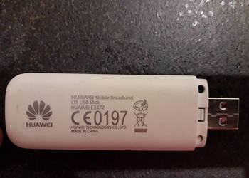 Używany, Modem USB 3G/4G LTE Huawei E3372s-153 bez blokady SIM na sprzedaż  Warszawa