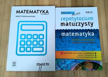 MATEMATYKA MATURA repetytorium WSiP i Greg 2 książki za 30zł na sprzedaż  Warszawa
