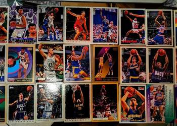 Używany, Karty NBA z lat 90tych na sprzedaż  Opole