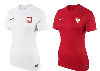 Używany, damska Koszulka Polski Nike Polska PIĄTEK LEWANDOWSKI na sprzedaż  Kraków