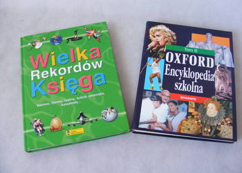 Wielka Księga Rekordów / Oxford Encyklopedia szkolna na sprzedaż  Oborniki Śląskie