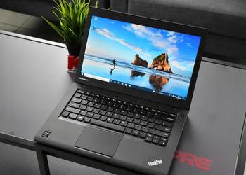 Używany, Laptop Lenovo T440 / i5 / 8GB RAM / 240SSD / Full HD / Win10 / Klasa A na sprzedaż  Wrocław