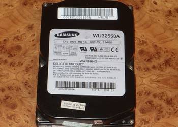 Dysk HDD 3,5&quot; Samsung WU32553A ATA/IDE 2,54GB na sprzedaż  Lublin