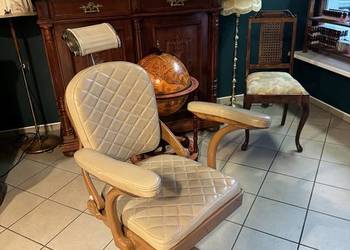 Używany, Fotel barberski, fryzjerski RETRO na sprzedaż  Stargard
