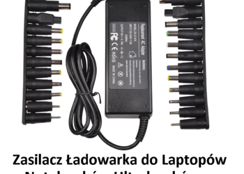 Uniwersalny Zasilacz Ładowarka do laptopa dell hp acer asus na sprzedaż  Olszyny