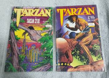 Tarzan - zestaw 2 komiksów TM-Semic, 1992 rok na sprzedaż  Gdynia