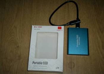 Używany, Dysk zewnętrzny przenośny ssd 2 TB na sprzedaż  Olkusz