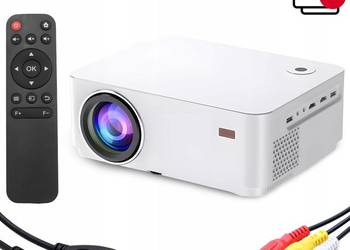 Qiktech Rzutnik Projektor Smart Tv Wifi Full Hd 4K 9000Lm Lcd Led Bluetoot… na sprzedaż  Płońsko