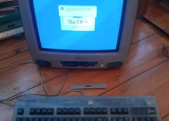 iMac G3 M4984 rok 1998 - Macintosh - Apple, używany na sprzedaż  Lębork