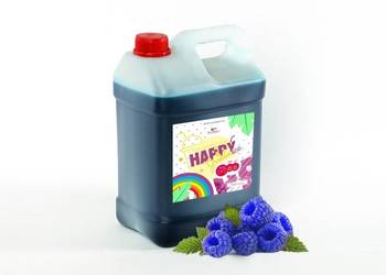 Syrop do granity, sorbetu, slushy 1:7 MALINA NIEBIESKA 5 lit na sprzedaż  Wschowa