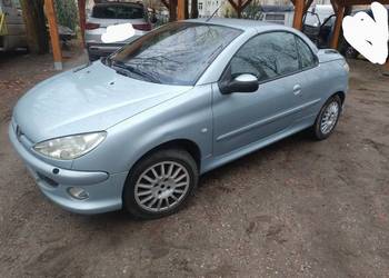 Peugeot 206 CC 1.6 B 2004r Dach Sprawny Niemcy na sprzedaż  Elbląg