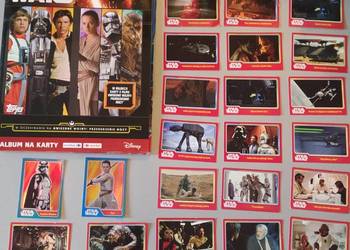 Karty Star Wars Gwiezdne Wojny Przebudzenie Mocy + gratis na sprzedaż  Szczecin