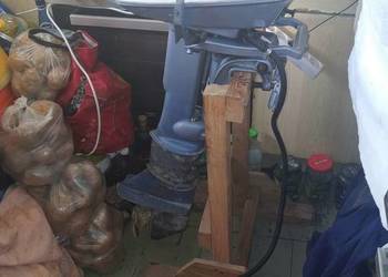silnik zaburtowy EVINRUDE 6 zbiornik i linia paliwowa YAMAHA łódz ponton na sprzedaż  Ostrowiec Świętokrzyski