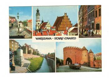 WARSZAWA STARE MIASTO WIELOWIDOKOWA, używany na sprzedaż  Krynki