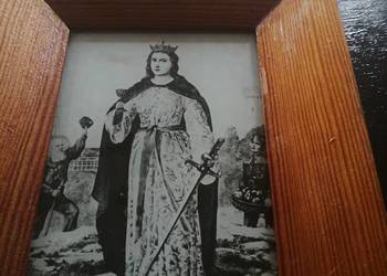 Obraz ŚW Barbara przedwojenny na sprzedaż  Włoszczowa