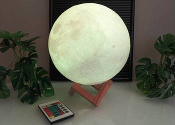 Lampka księżycowa XXL 3D relaxdays na sprzedaż  Trzcianka