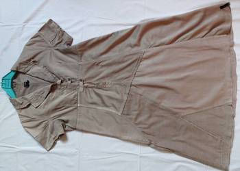 DIDI Sukienka Zapinana sztruks bawełna vintage 42, używany na sprzedaż  Nowy Sącz