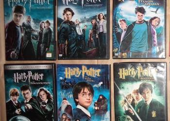 Używany, Harry Potter 12 DVD po ang, ładny stan, wysyłka na sprzedaż  Rzeszów