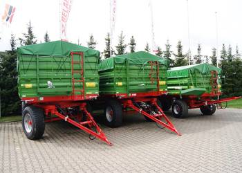 Używany, PRONAR Przyczepa PT612 o ładowności 12 ton na sprzedaż  Ciechanów