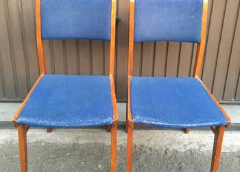Krzesła PRL Czechosłowacja Vintage 2X stan oryginalny Śląsk na sprzedaż  Katowice