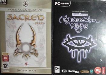 Forgotten Realms Neverwinter nights, Sacred plus,2gry PC DVD na sprzedaż  Rzeszów