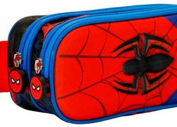 Piórnik 2 Przegrody Spiderman Saszetka 3D, używany na sprzedaż  Mogilany