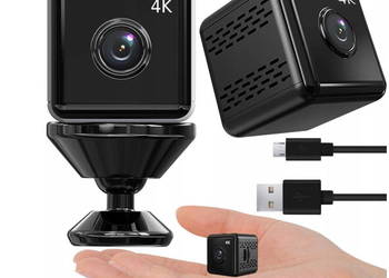 Qiktech Kamera Szpiegowska Mini Ukryta Detekcja Wifi 4K Panoramiczna Sys-R…, używany na sprzedaż  Płońsko
