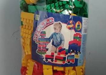 Klocki konstrukcyjne plastikowe duży worek Nowe na sprzedaż  Krasnystaw