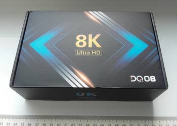 TV BOX, Android 13, przystawka smart do TV, DQ08, Quad corte, używany na sprzedaż  Bydgoszcz