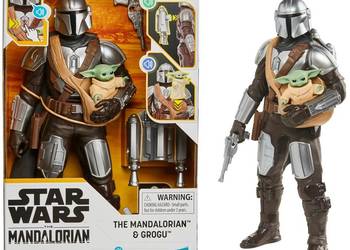 Mandalorian Figurka Interaktywna Star Wars Dźwięk 30 cm na sprzedaż  Mogilany