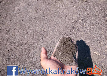 Używany, Zerówka, podsypka, mika, miał kamienny pod kostkę bruk chodn na sprzedaż  Kraków