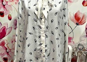 h&amp;m bluzka koszulowa galowa elegancka fajny wzór hit roz.44 na sprzedaż  Choszczno