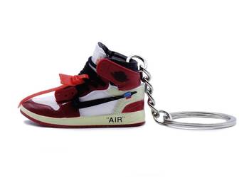 Brelok Nike AIR JORDAN 1 High Off-White Chicago / AA3834–101, używany na sprzedaż  Kraków