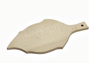 Używany, Deska do krojenia LIŚĆ deska kuchenna drewniana na sprzedaż  Tarnów