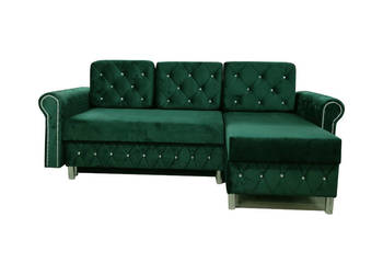 RATY narożnik 2 pojemniki rogówka Chesterfield sofa łóżko, używany na sprzedaż  Dąbrowa Górnicza