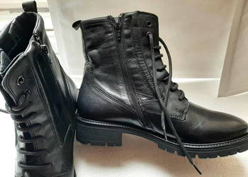 Bellissimo_ super buty_trapery_skóra_ roz.41 na sprzedaż  Łódź