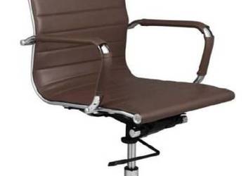 Nowoczesne krzesło biurowe obrotowe, skóra, fotel biurowy na sprzedaż  Mińsk Mazowiecki