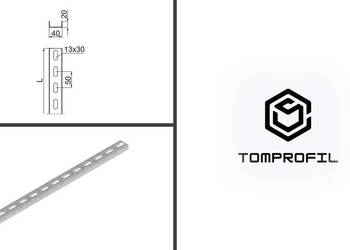 Ceownik perforowany 40x20x1,2mm/3mb OCYNK- 23.70 ZŁ/SZT.NETTO na sprzedaż  Kozienice