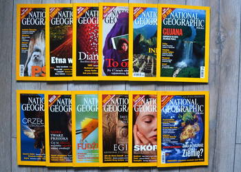 National Geographic - Rocznik 2002. Komplet - 12 numerów na sprzedaż  Mysłowice
