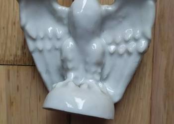 37. PORCELANOWY ORZEŁ, PIĘKNA OZDOBA! na sprzedaż  Łódź