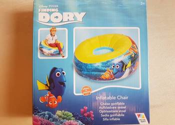 Używany, Dmuchany fotel pufa Gdzie jest Dory Disney 65x35cm na sprzedaż  Kielce