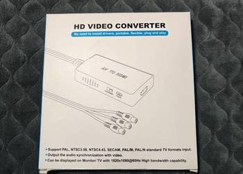 Używany, konwerter RCA na HDMI na sprzedaż  Lewin Brzeski