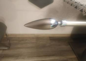 Używany, Karnisz chrom  287,5m na sprzedaż  Bolesławiec