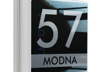 LED PODŚWIETLANY numer tabliczka na dom czujnik zmierzchu M1, używany na sprzedaż  Warszawa