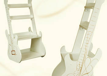 Półka stojąca gitara. Music design na sprzedaż  Warszawa