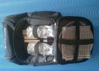 Plecak termiczny/piknikowy z wyposażeniem dla 2 osób-Nowy ! na sprzedaż  Pruszków