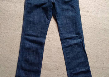 Spodnie damskie, jeansy Wrangler,rozmiar M,bawełna,granatowe na sprzedaż  Kielce